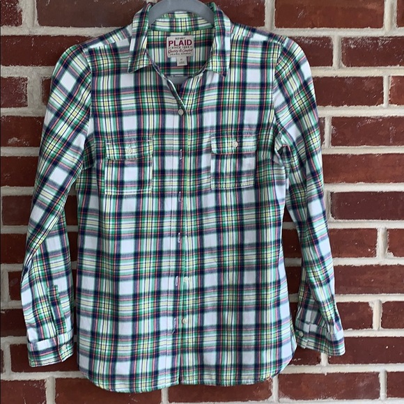 Old Navy flannel shirt - Picture 1 of 4